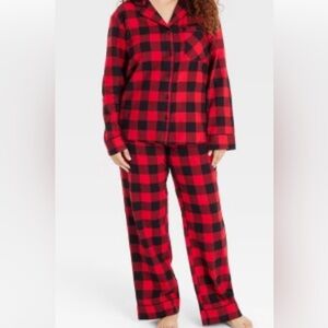 Wondershop Women’s 2 piece Buffalo check Flannel set available XXL,3X NWT